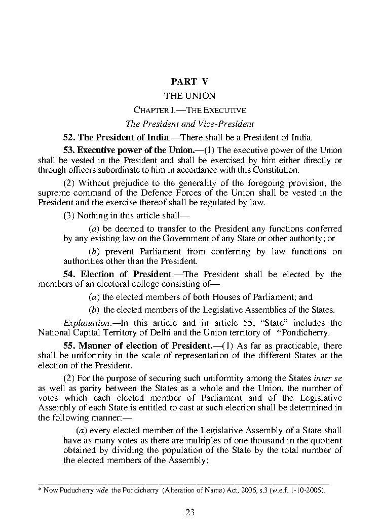 Indian Constitution Pdf In English